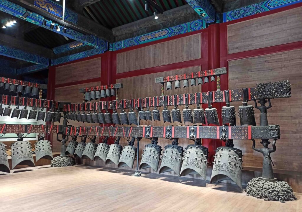 A replica of Marquis Yi's chime bells