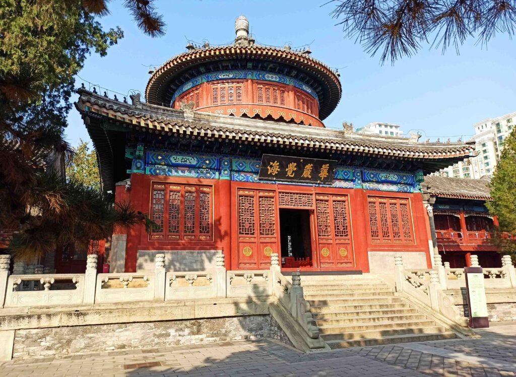 The Bell Tower at the rear of the Great Bell Temple