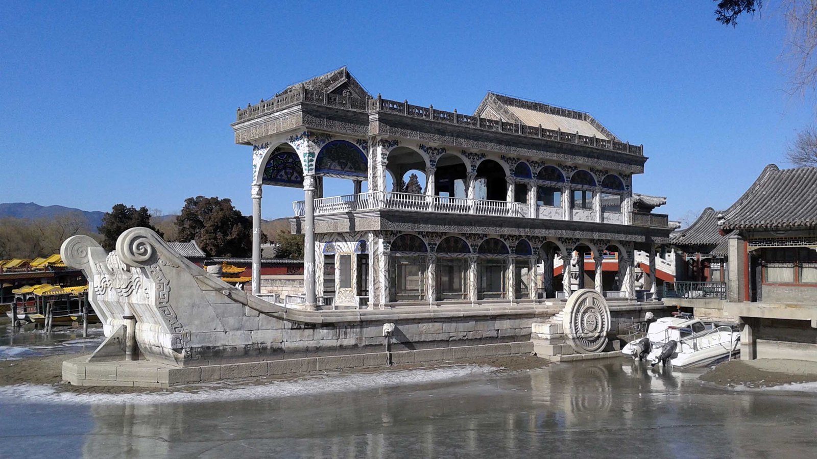 The Marble Boat at the Summer Palace