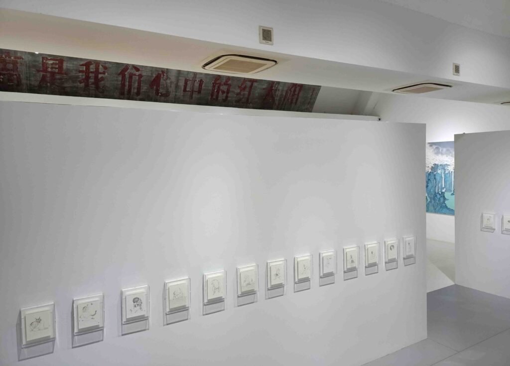 Solo exhibition of Lin Yusi at BTAP Gallery in the 798 Art District