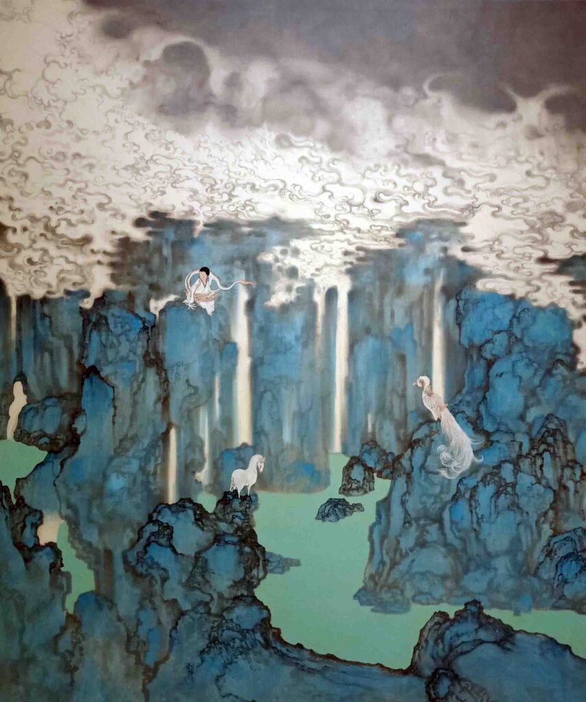 Lin Yusi at BTAP, 798 Art District