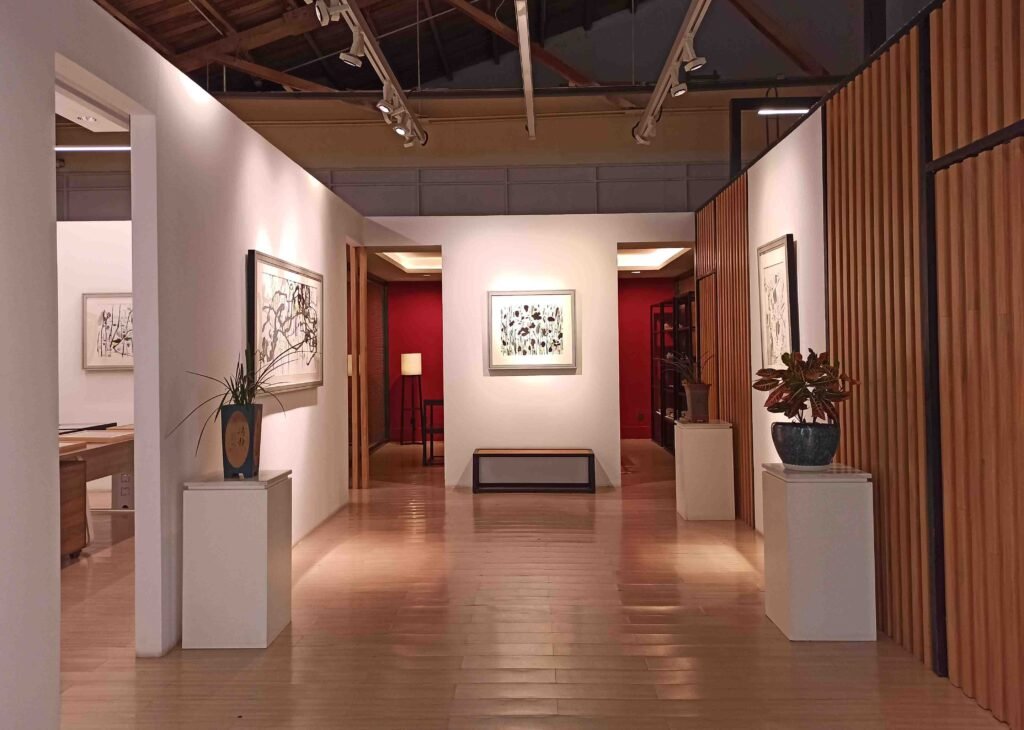 Wu Guanzhong exhibition at Geosheen at 798 Art District