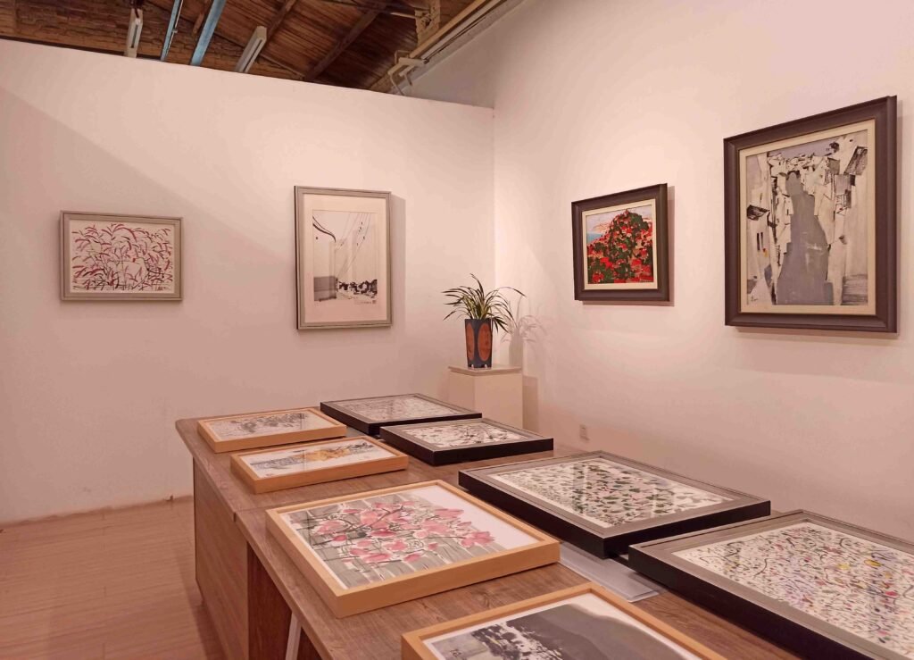 Wu Guanzhong exhibition at Geosheen, 798 Art District
